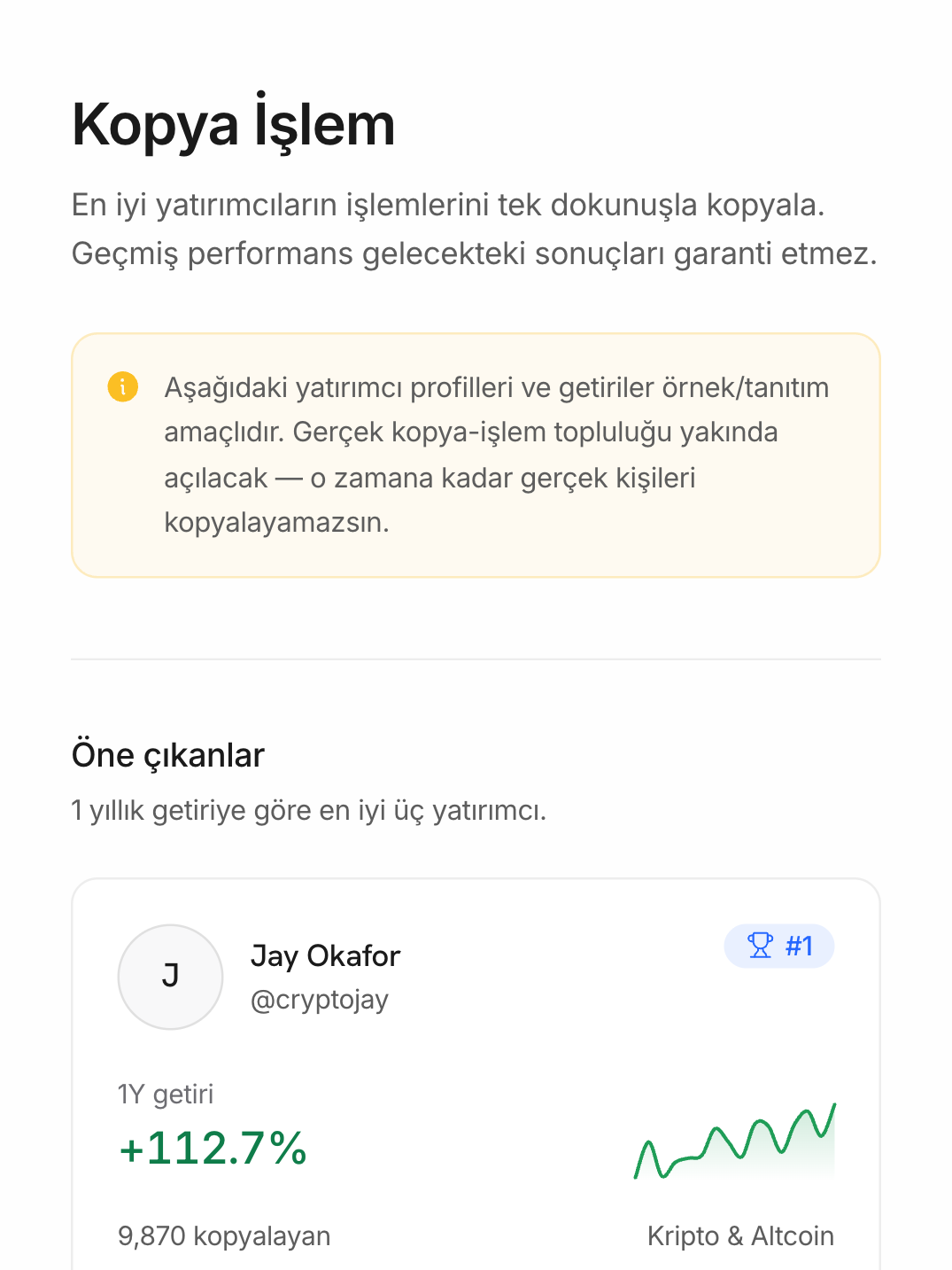 Kopya Simülasyonu